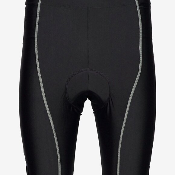 NWOT Men's Danish Endurance Black/Gray Cycling Short With Blue Logo Size Large - Picture 2 of 6